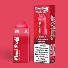Fruits Rouges des Bois - Maxi Puff Fuzion 9000 Fruits Rouges des Bois - Maxi Puff Fuzion 9000