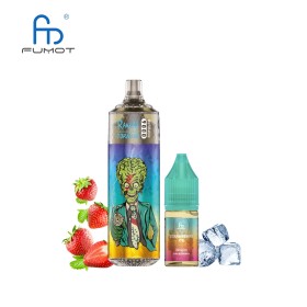 Strawberry Ice - RandM Tornado 9000 Refillable Strawberry Ice - RandM Tornado 9000 Refillable