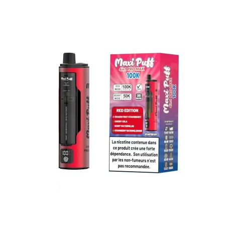 Red Edition - Maxi Puff 4in1 Pro Max