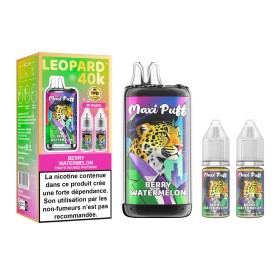 copy of copy of copy of Kiwi Passion Guava - Maxi Puff Leopard 40K