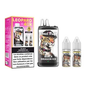 copy of copy of copy of copy of copy of copy of Kiwi Passion Guava - Maxi Puff Leopard 40K