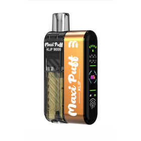 copy of copy of Cool Mint - Maxi Puff  Klip 18K Cartouche