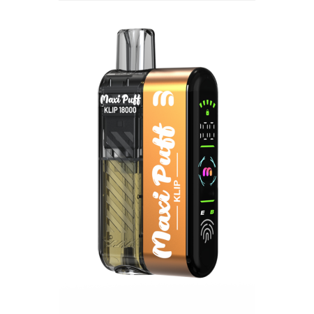 copy of copy of Cool Mint - Maxi Puff  Klip 18K Cartouche