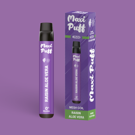 Grape Aloe Vera - Maxi Puff 2500