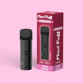 Recharge Cerise Sakura - Maxi Puff Rechargeable Recharge Cerise Sakura - Maxi Puff Rechargeable