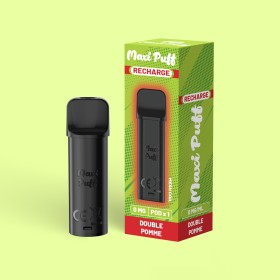 Recharge Double Pomme - Maxi Puff Rechargeable Recharge Double Pomme - Maxi Puff Rechargeable