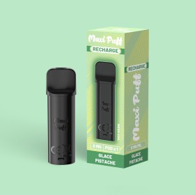 Recharge Glace Pistache - Maxi Puff Rechargeable Recharge Glace Pistache - Maxi Puff Rechargeable