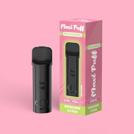 Recharge Grenadine Citron - Maxi Puff Rechargeable