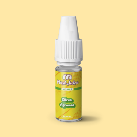 Citron Agrumes - Maxi Juice Nic Salt