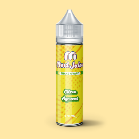 Citron Agrumes - Maxi Juice Shake N Vape