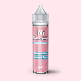 Marshmallow Barbe à Papa - Maxi Juice Shake N Vape Marshmallow Barbe à Papa - Maxi Juice Shake N Vape